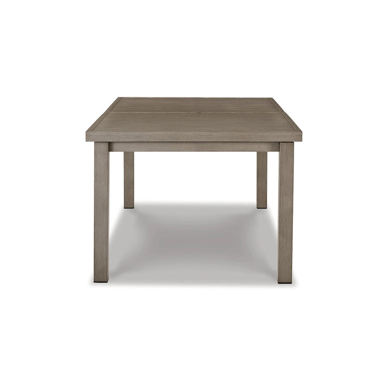 Ensemble de salle à manger d'extérieur 7 pièces Signature Design by Ashley Beach Front beige – 42W x 71/94D x 30H