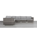 Ensemble de 7 fauteuils modulaires en rotin LSI avec coussins