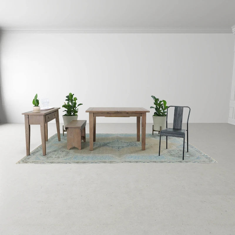 Petite banquette de 31 po de large, marron clair