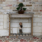 30 Slatted Entry Console