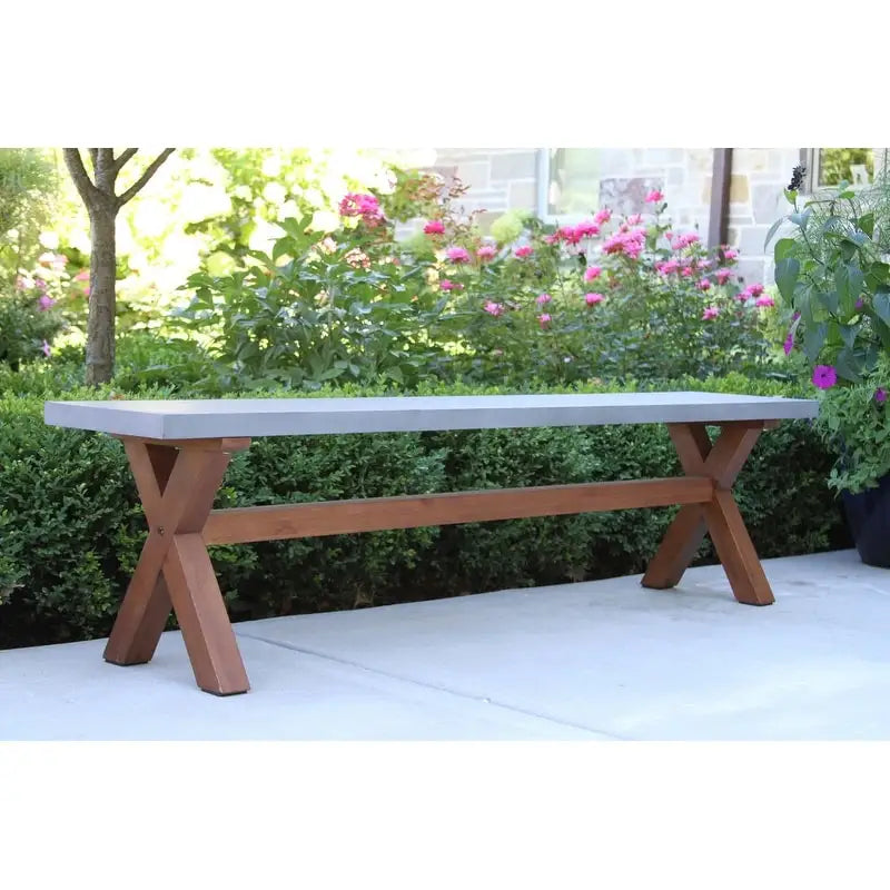 Nadine – Ensemble de salle à manger 6 pièces en eucalyptus et bois composite avec chaises de luxe