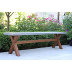 Nadine – Ensemble de salle à manger 6 pièces en eucalyptus et bois composite avec chaises de luxe