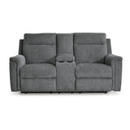 Causeuse inclinable électrique Barnsana de Signature Design by Ashley avec console
