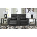 Causeuse inclinable électrique Barnsana de Signature Design by Ashley avec console