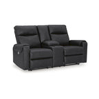 Causeuse inclinable électrique Barnsana de Signature Design by Ashley avec console