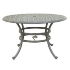 Ensemble de salle à manger d'extérieur 5 pièces en aluminium Arcadia avec coussins