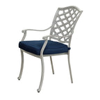 Ensemble de salle à manger d'extérieur 5 pièces en aluminium Arcadia avec coussins