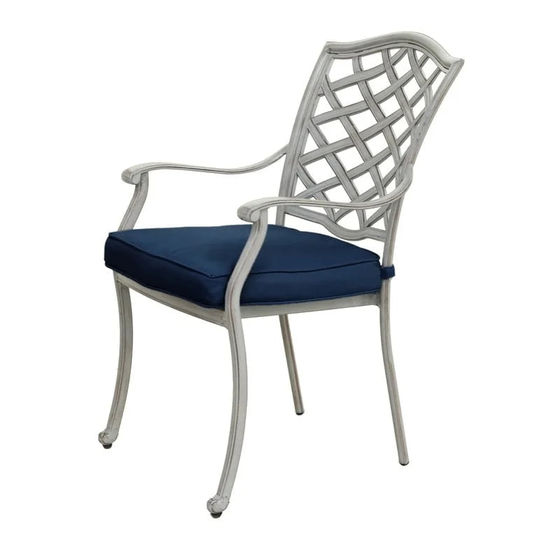 Ensemble de salle à manger d'extérieur 5 pièces en aluminium Arcadia avec coussins