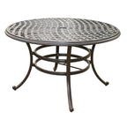 Ensemble de salle à manger d'extérieur 5 pièces en aluminium Arcadia avec coussins