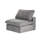 Canapé d'angle 5 places rembourré en duvet surdimensionné 120,45 po