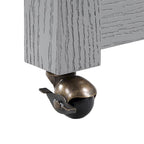 Îlot de cuisine multifonctionnel en bois de style ferme Graneger par Furniture of America