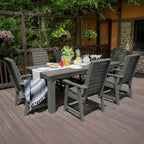 Weatherly 7-Piece Outdoor Dining Height Set - 42 x 84