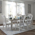 Ensemble de table rectangulaire 7 pièces Magnolia Manor Opt