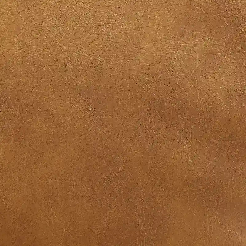Fauteuil pivotant en cuir PU et bois Art Leon