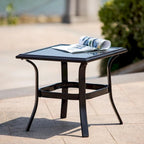 Ensemble de sièges de canapé 4 ou 5 pièces en fer pour patio avec coussins
