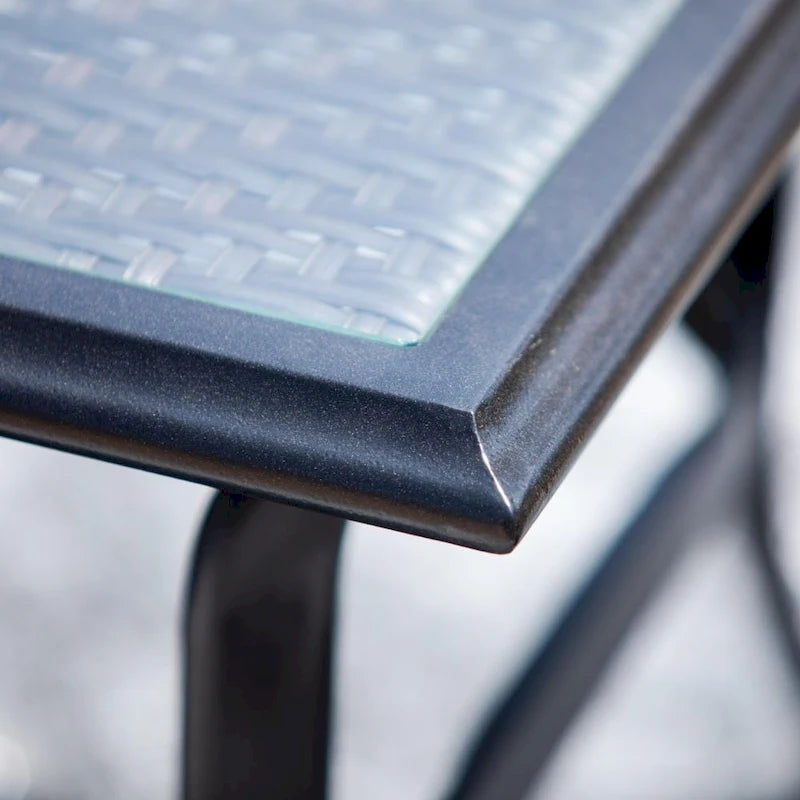 Ensemble de sièges de canapé 4 ou 5 pièces en fer pour patio avec coussins
