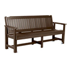 Banc de jardin Highwood Exeter de 6 pieds de qualité professionnelle et commerciale