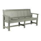 Banc de jardin Highwood Exeter de 6 pieds de qualité professionnelle et commerciale