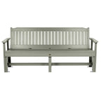 Banc de jardin Highwood Exeter de 6 pieds de qualité professionnelle et commerciale