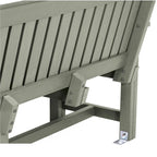Banc de jardin Highwood Exeter de 6 pieds de qualité professionnelle et commerciale