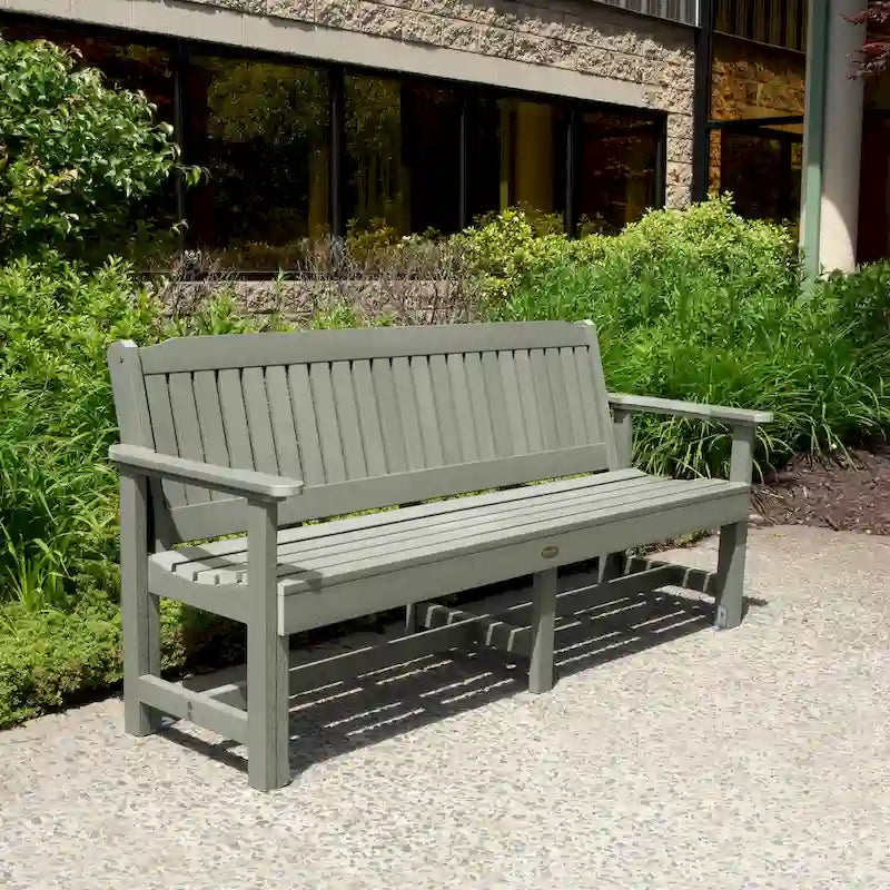 Banc de jardin Highwood Exeter de 6 pieds de qualité professionnelle et commerciale