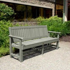 Banc de jardin Highwood Exeter de 6 pieds de qualité professionnelle et commerciale