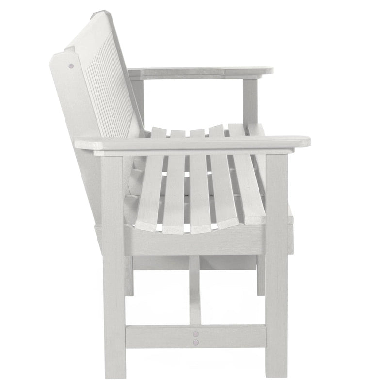 Banc de jardin Highwood Exeter de 6 pieds de qualité professionnelle et commerciale
