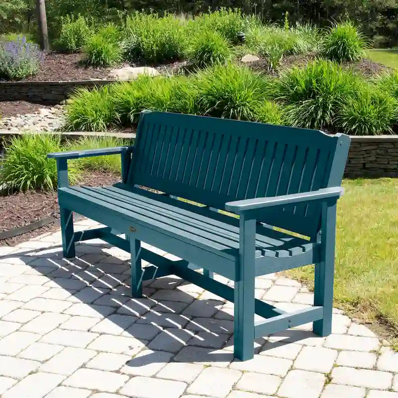 Banc de jardin Highwood Exeter de 6 pieds de qualité professionnelle et commerciale