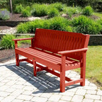 Banc de jardin Highwood Exeter de 6 pieds de qualité professionnelle et commerciale