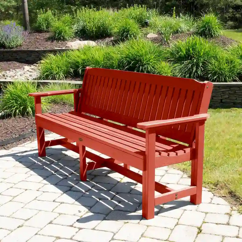 Banc de jardin Highwood Exeter de 6 pieds de qualité professionnelle et commerciale