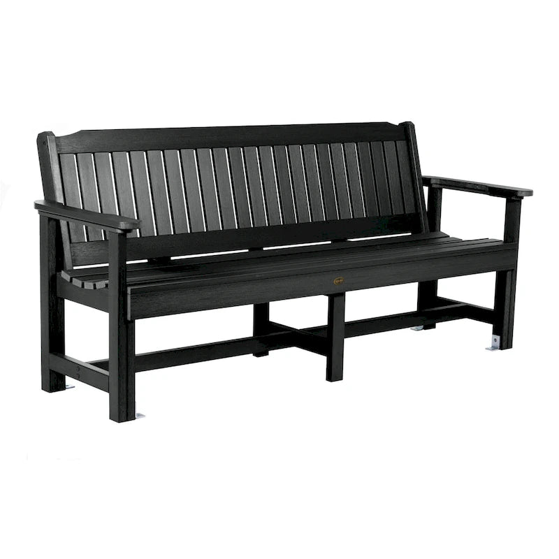 Banc de jardin Highwood Exeter de 6 pieds de qualité professionnelle et commerciale