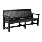 Banc de jardin Highwood Exeter de 6 pieds de qualité professionnelle et commerciale