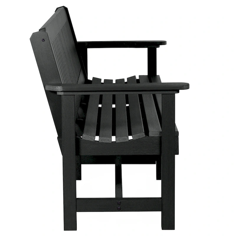 Banc de jardin Highwood Exeter de 6 pieds de qualité professionnelle et commerciale
