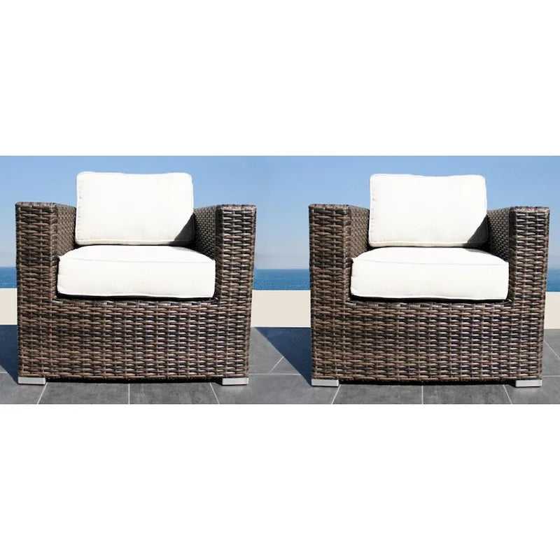 Fauteuil Club Whitmer avec Coussin (Paire)
