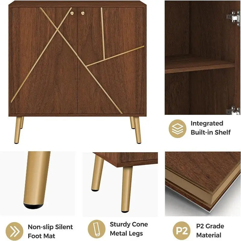 Buffet moderne - 15,7P x 31,1L x 31,5H