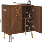 Buffet moderne - 15,7P x 31,1L x 31,5H