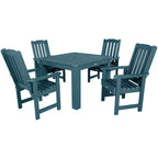 Ensemble de salle à manger d'extérieur Lehigh 5 pièces - Table de 106,7 x 106,7 cm, hauteur standard