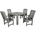 Ensemble de salle à manger d'extérieur Lehigh 5 pièces - Table de 106,7 x 106,7 cm, hauteur standard