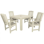 Ensemble de salle à manger d'extérieur Lehigh 5 pièces - Table de 106,7 x 106,7 cm, hauteur standard