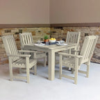 Ensemble de salle à manger d'extérieur Lehigh 5 pièces - Table de 106,7 x 106,7 cm, hauteur standard