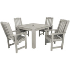 Ensemble de salle à manger d'extérieur Lehigh 5 pièces - Table de 106,7 x 106,7 cm, hauteur standard