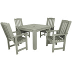 Ensemble de salle à manger d'extérieur Lehigh 5 pièces - Table de 106,7 x 106,7 cm, hauteur standard