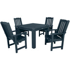 Ensemble de salle à manger d'extérieur Lehigh 5 pièces - Table de 106,7 x 106,7 cm, hauteur standard