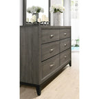 Ensemble de chambre à coucher 5 pièces contemporain Stout Panel de Roundhill Furniture