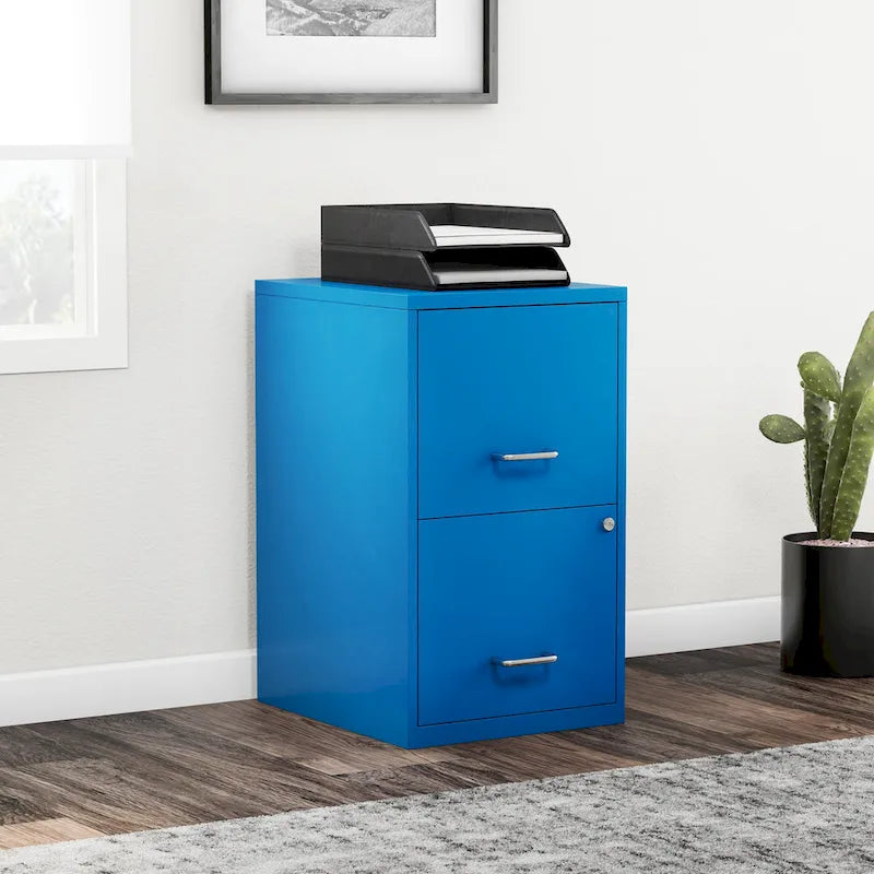 Classeur vertical Space Solutions 18 po, 2 tiroirs, format lettre