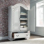 Armoire Blanc Antique Magnolia Manor