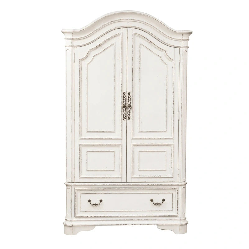 Armoire Blanc Antique Magnolia Manor