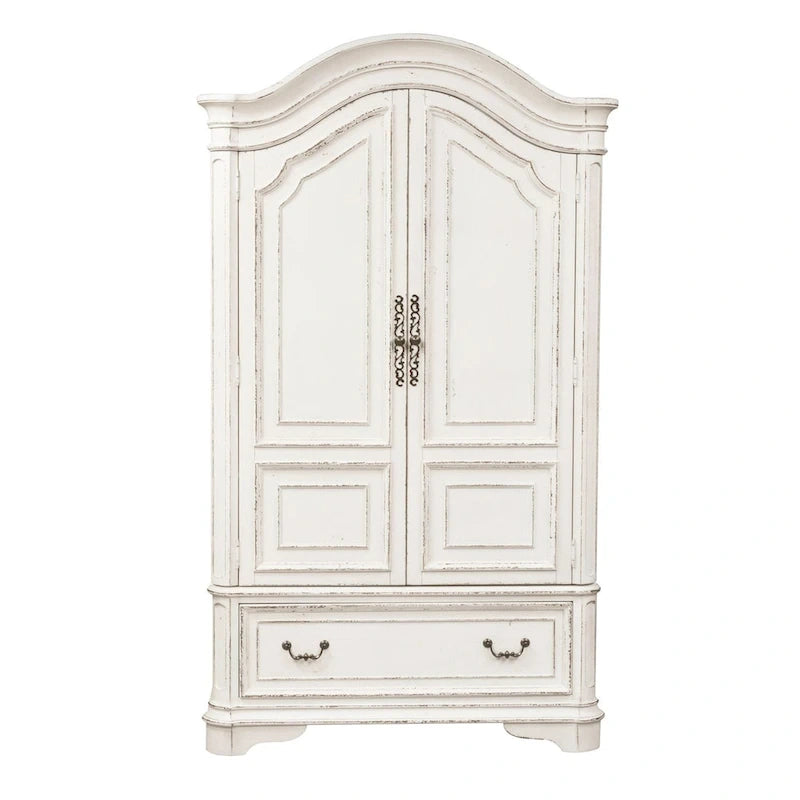 Armoire Blanc Antique Magnolia Manor