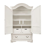 Armoire Blanc Antique Magnolia Manor