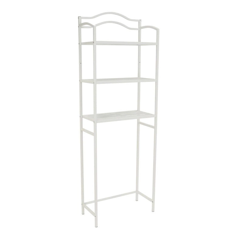 Étagère de rangement de salle de bain 3 niveaux en métal pour toilettes Household Essentials - 11,6L x 23,5l x 65,5H